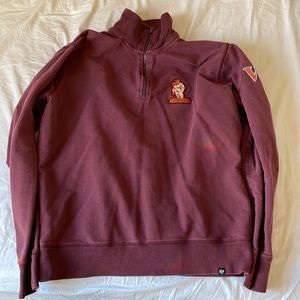 Vintage VPI Virginia Tech 3/4 Zip Up